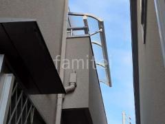 2階ベランダ屋根 カーポート1台