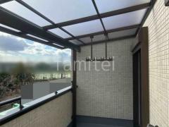 2階ベランダ屋根 YKKAP ソラリアF