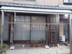 1階テラス屋根 YKKAP ソラリアR 積雪100cm