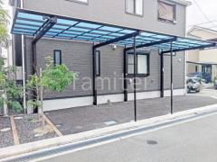 カーポート 三協ニューマイリッシュ逆勾配 縦2台