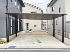 カーポート LIXIL木製調カーポートSC横2台