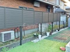 目隠しフェンス塀 LIXIL AB YL3型 2段柱 上段のみ