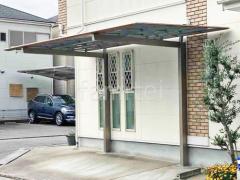 カーポート 三協木製調ニューマイリッシュ逆勾配1台
