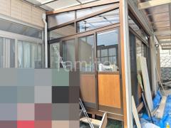 木製調ガーデンルーム YKKソラリア