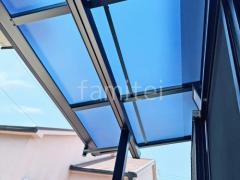 ベランダ屋根 YKKソラリアF2階