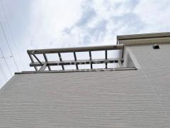 ベランダ屋根 YKKソラリア2階 積雪50cm対応