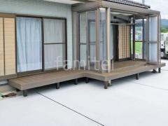 人工木材ウッドデッキ LIXIL樹ら楽ステージ