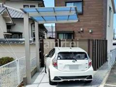 新築シンプル オープン外構