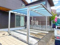 カーポート YKKエフルージュFIRST横2台