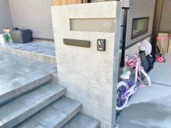新築シンプル オープン外構