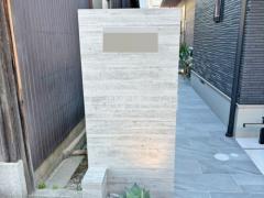 新築シンプル オープン外構