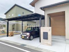 新築シンプル オープン外構