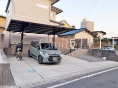新築シンプル セミクローズ外構